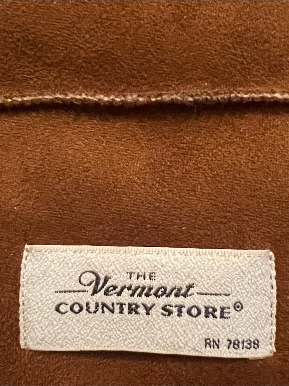 Women's Brown Suede Shearling-Lined Mittens